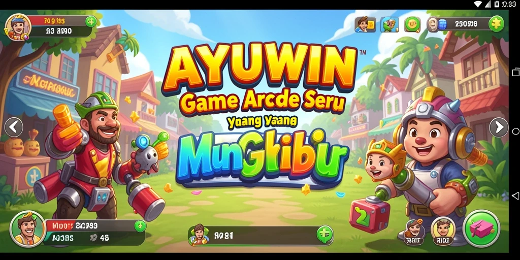 Screenshot AYUWIN menampilkan aksi gameplay Arcade yang seru.