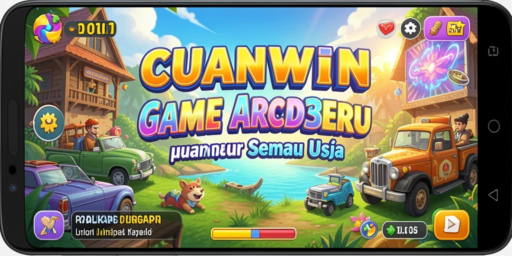 Tampilan gameplay seru dari game Arcade CUANWIN.