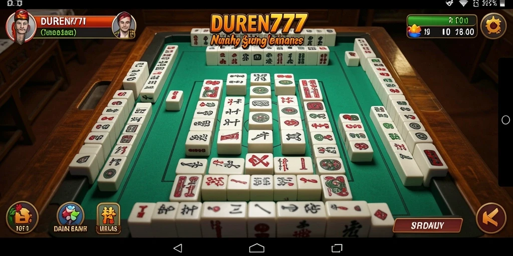 Tampilan grafis menarik dalam game Mahjong DUREN777.