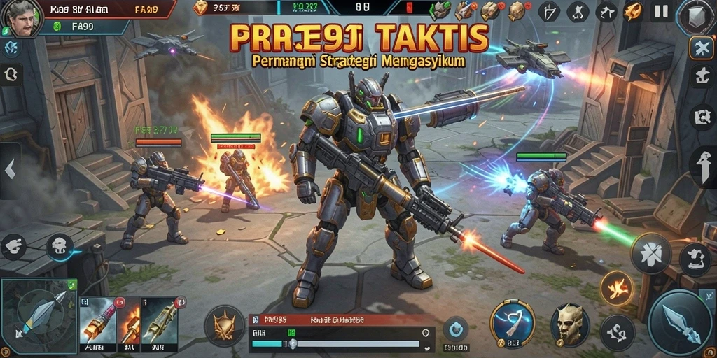 Gameplay menarik dengan berbagai strategi di FA99.