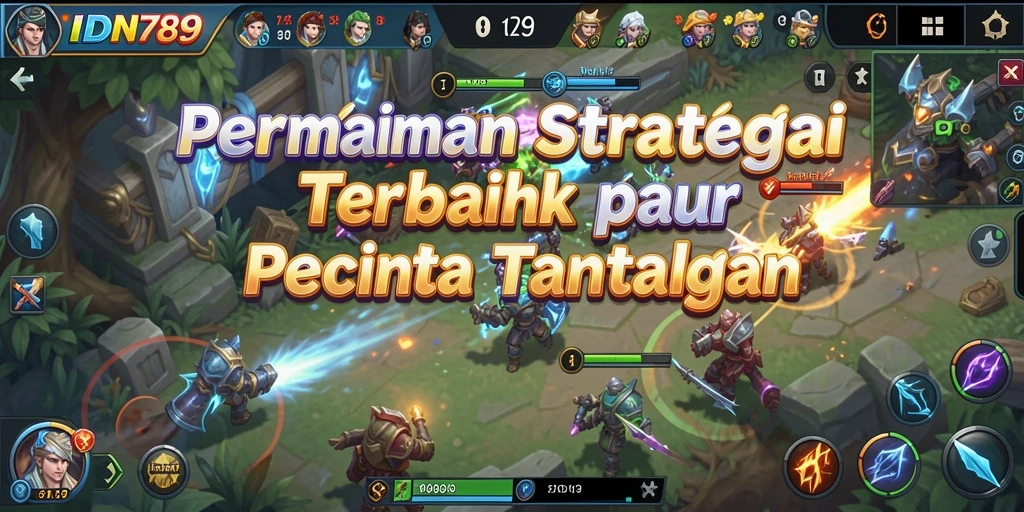 Gameplay strategis IDN789 yang menantang dan menarik.
