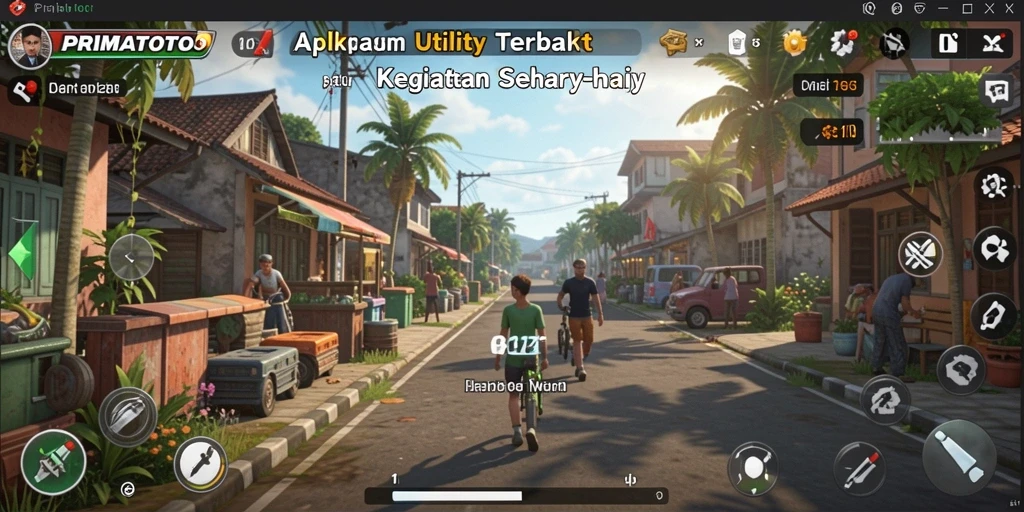 Tampilan antarmuka PRIMATOTO yang menarik dan fungsional.