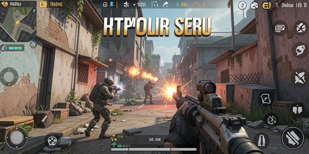 Gameplay seru dari R6R6 dengan aksi tembak-menembak yang mendebarkan.