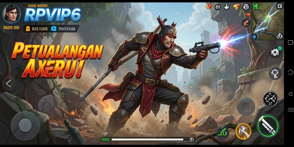 Tampilan gameplay RPVIP6 yang seru dan menegangkan.