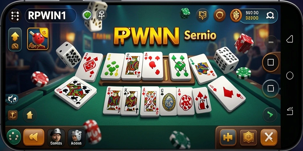 Tampilan gameplay seru dalam aplikasi RPWIN1.