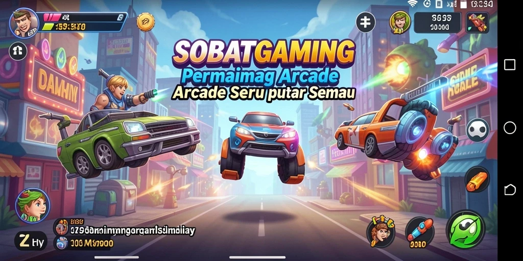 Tampilan gameplay SOBATGAMING yang seru dan menarik.
