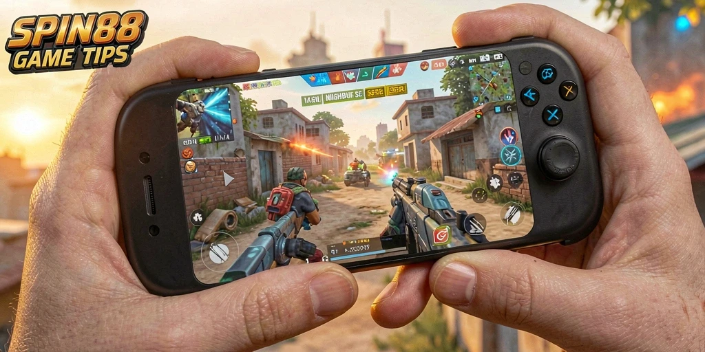 Tampilan dinamis dari gameplay seru SPIN88 yang memikat.